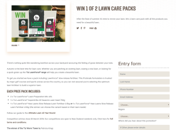 Win 1 of 2 Lawn Care Packs