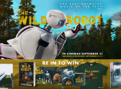 Win 1 of 2 Merch Packs for The Wild Robot