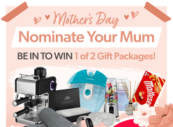 Win 1 of 2 Mother’s Day Gift Packages