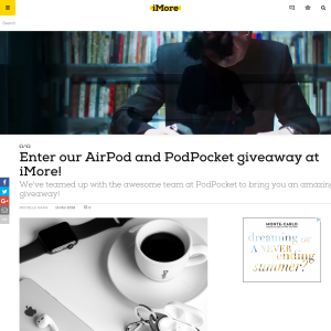 Win 1 of 2 Pairs of AirPods & PodPockets