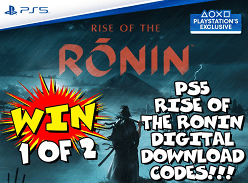Win 1 of 2 PS5 Rise of the Ronin Digital Download Codes