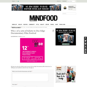Win 1 of 2 sets of tickets to Doc Edge Documentary Film Festival