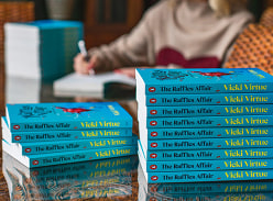 Win 1 of 2 signed copies of The Raffles Affair by Vicki Virtue