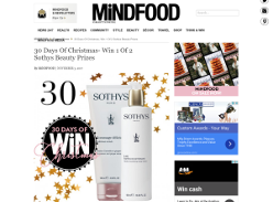 Win 1 Of 2 Sothys Beauty Prizes