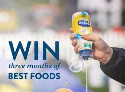 Win 1 of 2 three-month supplies of Best Foods Mayo Lite