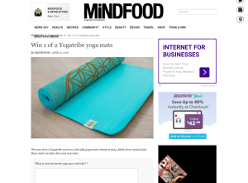 Win 1 of 2 Yogatribe yoga mats