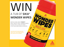 Win 1 of 20 Tubs of Sika Wonder Wipes