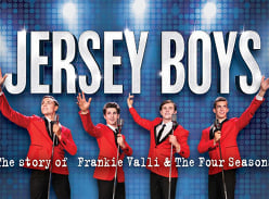 Win 1 of 25 double passes to Jersey Boys