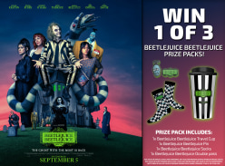 Win 1 of 3 Beetlejuice Prize Pack