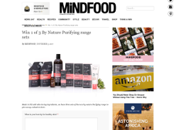 Win 1 of 3 By Nature Purifying range sets