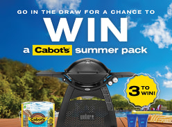 Win 1 of 3 Cabots Summer Packs