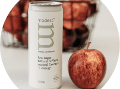 Win 1 of 3 Cases of Modest Energy