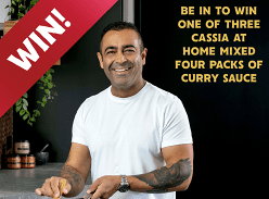 Win 1 of 3 Cassia at Home Mixed 4 Packs of Curry Sauce