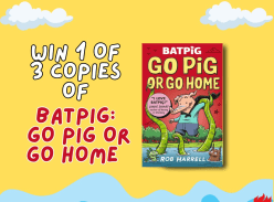Win 1 of 3 copies of Batpig: Go Pig or Go Home
