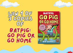 Win 1 of 3 copies of Batpig: Go Pig or Go Home
