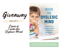 Win 1 of 3 copies of Inside the Dyslexic Mind