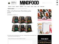 Win 1 of 3 Donovans Chocolates prize packs