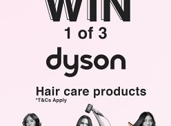 Win 1 of 3 Dyson Hair Care Products