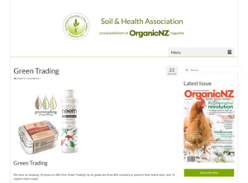 Win 1 of 3 Green Trading Vouchers and Prize Packs