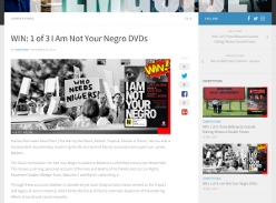 Win 1 of 3 I Am Not Your Negro DVDs