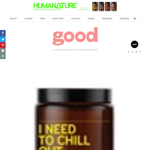 Win 1 of 3 I Need to Chill Out products from Humanature