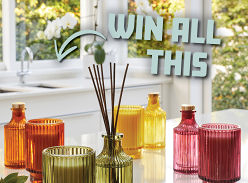 Win 1 of 3 KAS Candle and Diffuser Packs