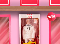 Win 1 of 3 KFC Limited Edition Colonel Action Figures