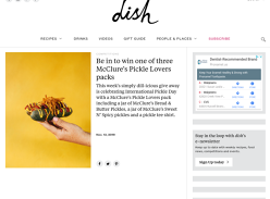 Win 1 of 3 McClure’s Pickle Lovers Packs
