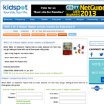 Win 1 of 3 Mister Maker prizes thanks to Kidzone24