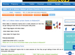 Win 1 of 3 Mister Maker prizes thanks to Kidzone24