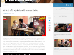 Win 1 of 3 My Friend Dahmer DVDs