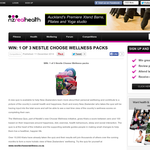 Win 1 of 3 Nestle Choose Wellness packs