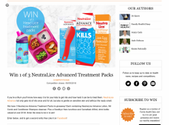 Win 1 of 3 NeutraLice Advanced Treatment Packs