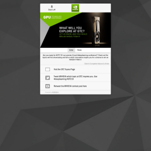 Win 1 of 3 NVIDIA Titan V Graphics Cards