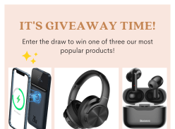Win 1 of 3 our Most Popular Products