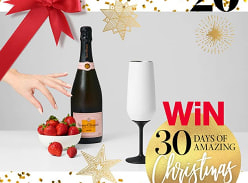 Win 1 of 3 pairs of Huski Champagne Flutes