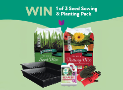 Win 1 of 3 Seed Sowing and Planting Packs