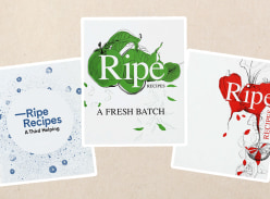 Win 1 of 3 sets of bestselling Ripe Recipes cookbooks