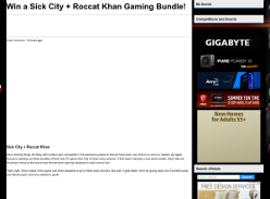 Win 1 of 3 Sick City & Roccat Khan Pro Gaming Headset Bundles