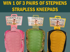 Win 1 of 3 Stephens Strapless Kneepads