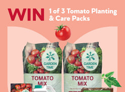 Win 1 of 3 Tomato Planting and Care Packs