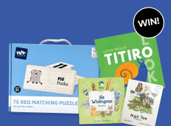 Win 1 of 3 Warehouse and Whitcoulls Prize Pack