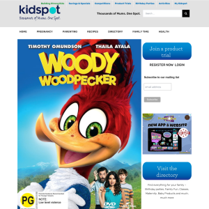 Win 1 of 3 Woody Woodpecker DVDs