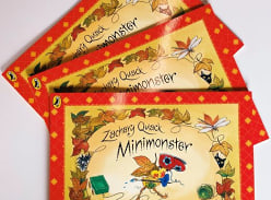 Win 1 of 3 Zachary Quack Minimonster in paperback