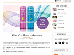 Win 1 of 30 Blistex Lip Infusions