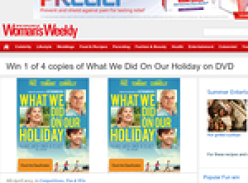 Win 1 of 4 copies of What We Did On Our Holiday on DVD