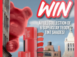 Win 1 of 4 Maybelline Teddy Tint Packs