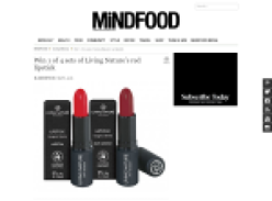 Win 1 of 4 sets of Living Nature?s red lipstick
