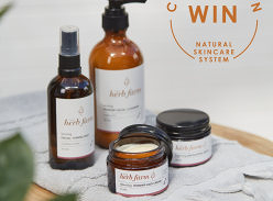 Win 1 of 4 Skincare Systems from The Herb Farm