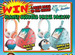 Win 1 of 4x Planet Buddies Prize Packs